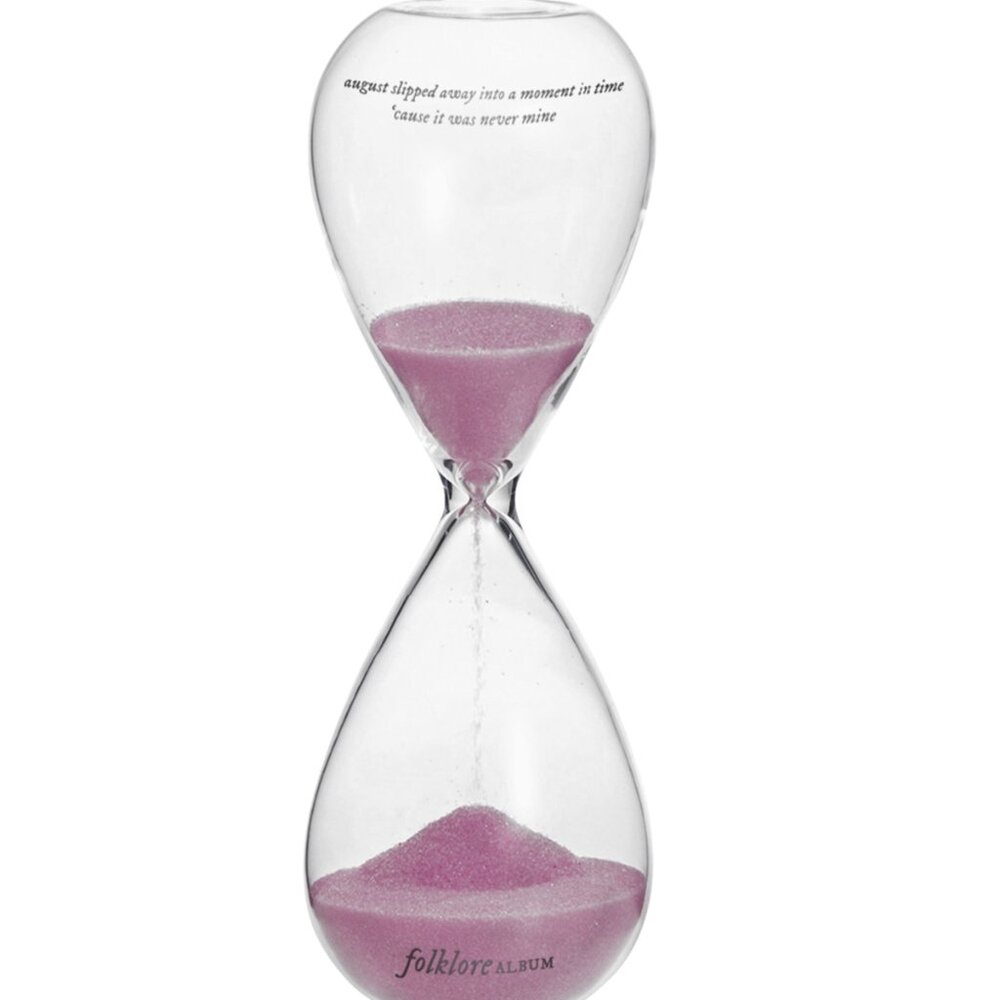 August slipped away Hourglass Taylor swift